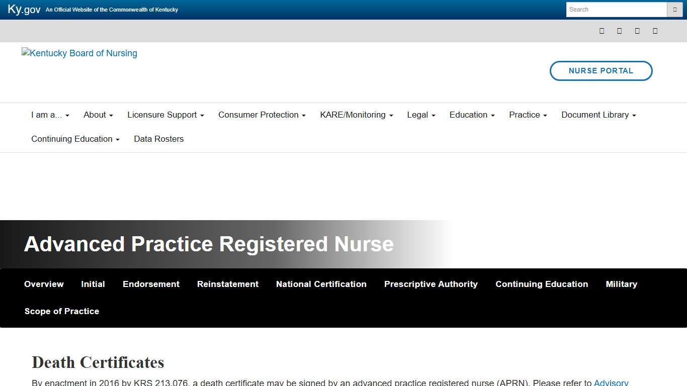 Death Certificates - KBN